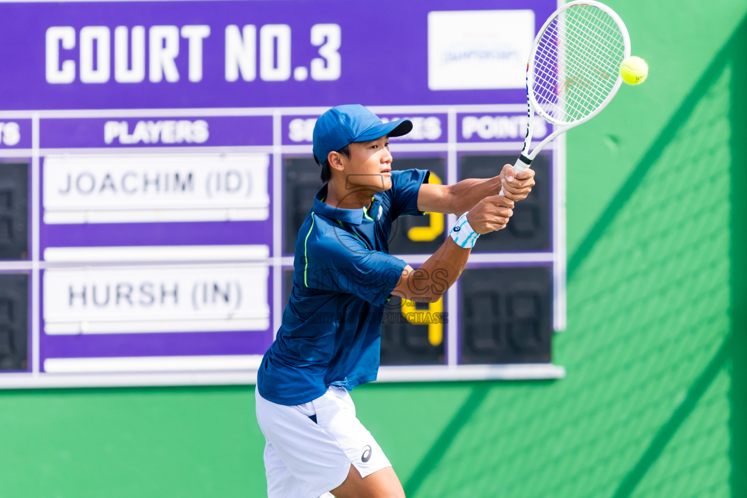 Day 4 of ATF Maldives Junior Open Tennis was held in Male' Tennis Court, Male', Maldives on Thursday, 12th December 2024. Photos: Nausham Waheed/ images.mv