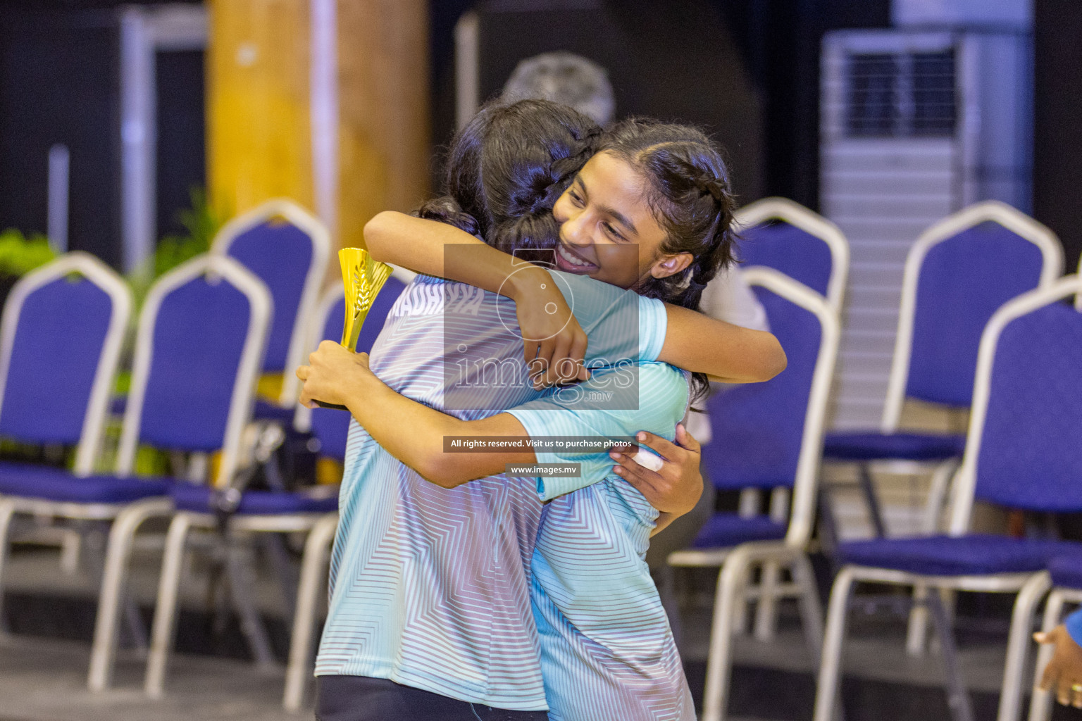 Day 11 of 24th Interschool Netball Tournament 2023 was held in Social Center, Male', Maldives on 6th November 2023. Photos: Nausham Waheed / images.mv