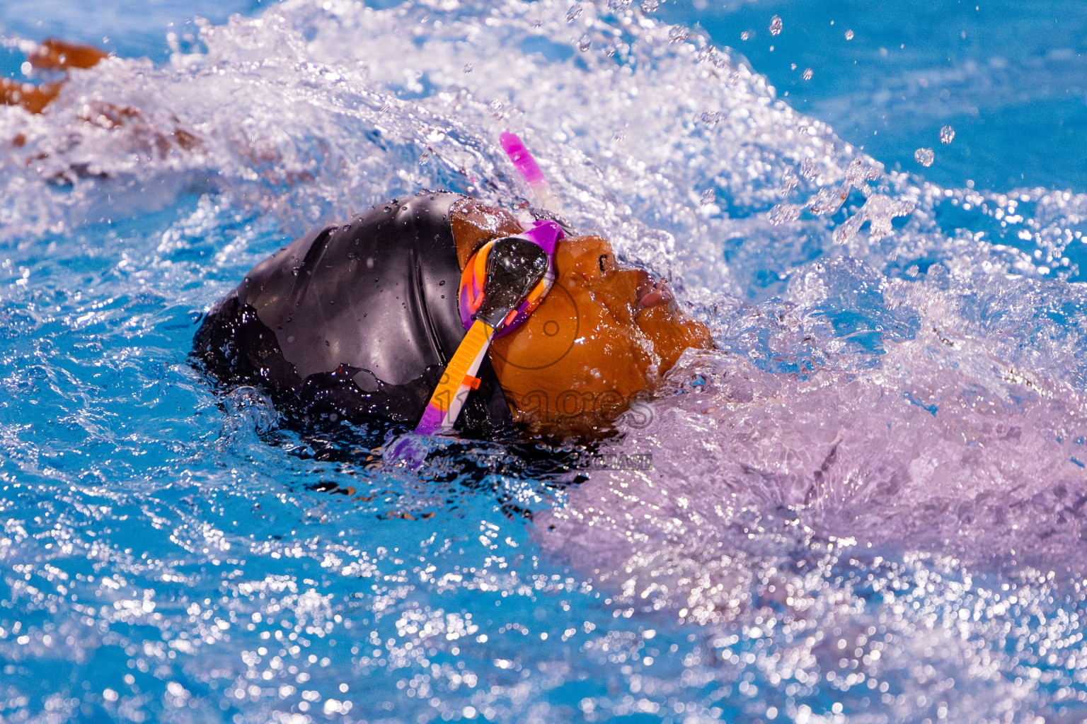 Day 1 of BML 5th National Swimming Kids Festival 2024 held in Hulhumale', Maldives on Monday, 18th November 2024. Photos: Nausham Waheed / images.mv