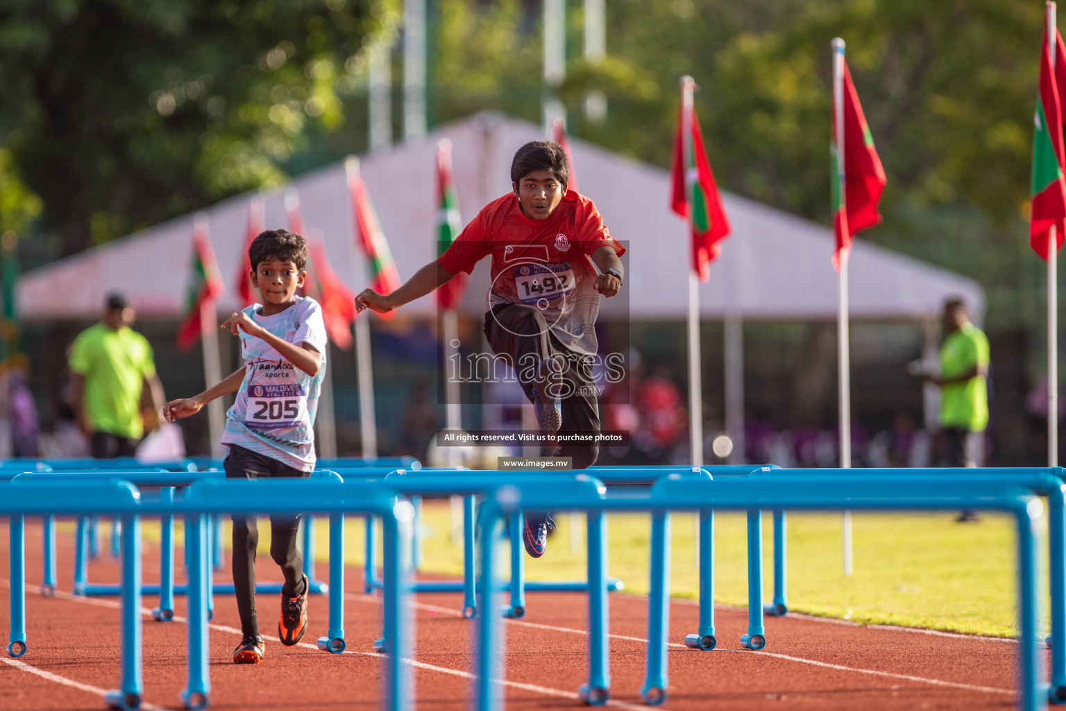 Day 4 of Inter-School Athletics Championship held in Male', Maldives on 26th May 2022. Photos by: Nausham Waheed / images.mv