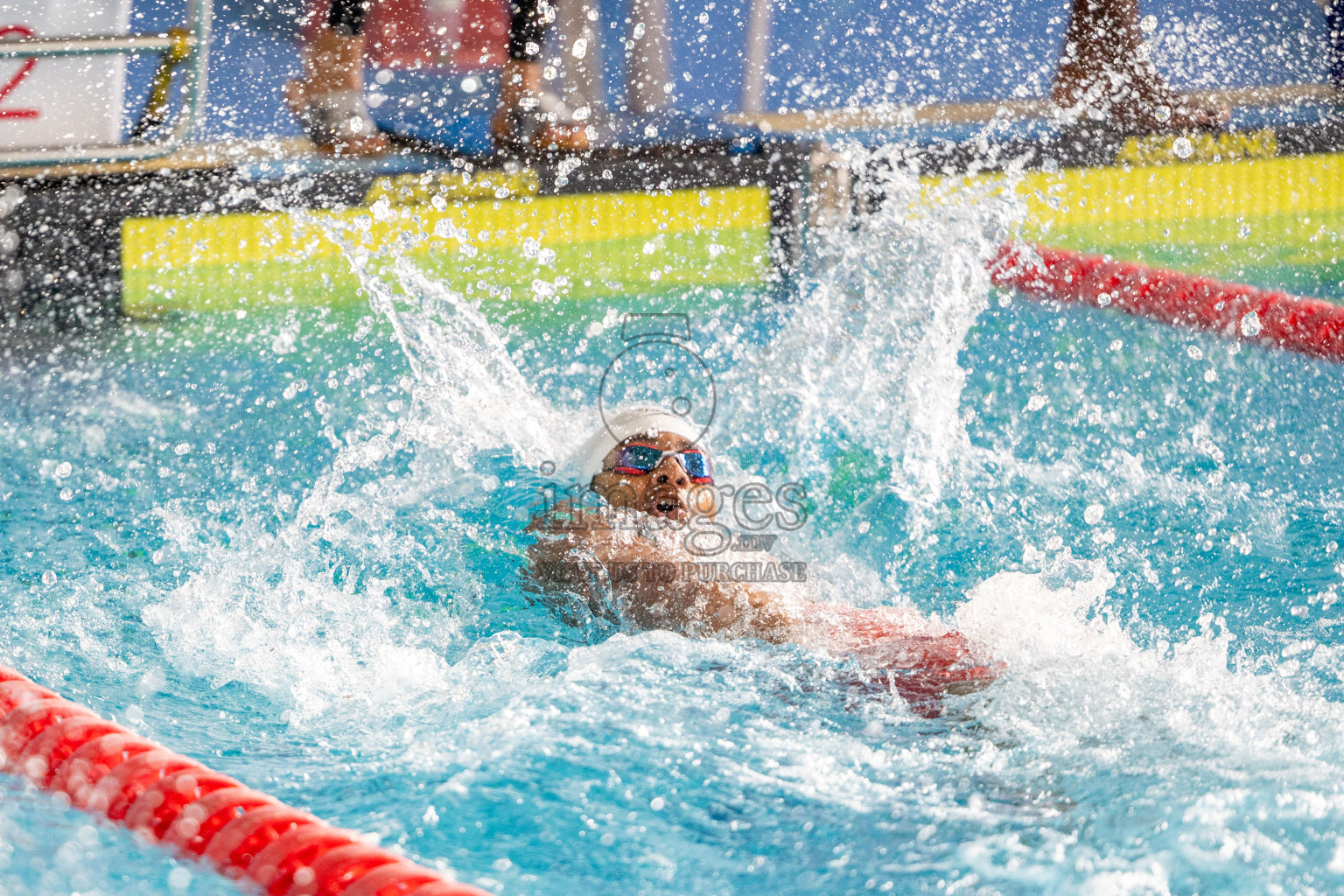 Day 4 of 20th Inter-school Swimming Competition 2024 held in Hulhumale', Maldives on Tuesday, 15th October 2024. Photos: Ismail Thoriq / images.mv