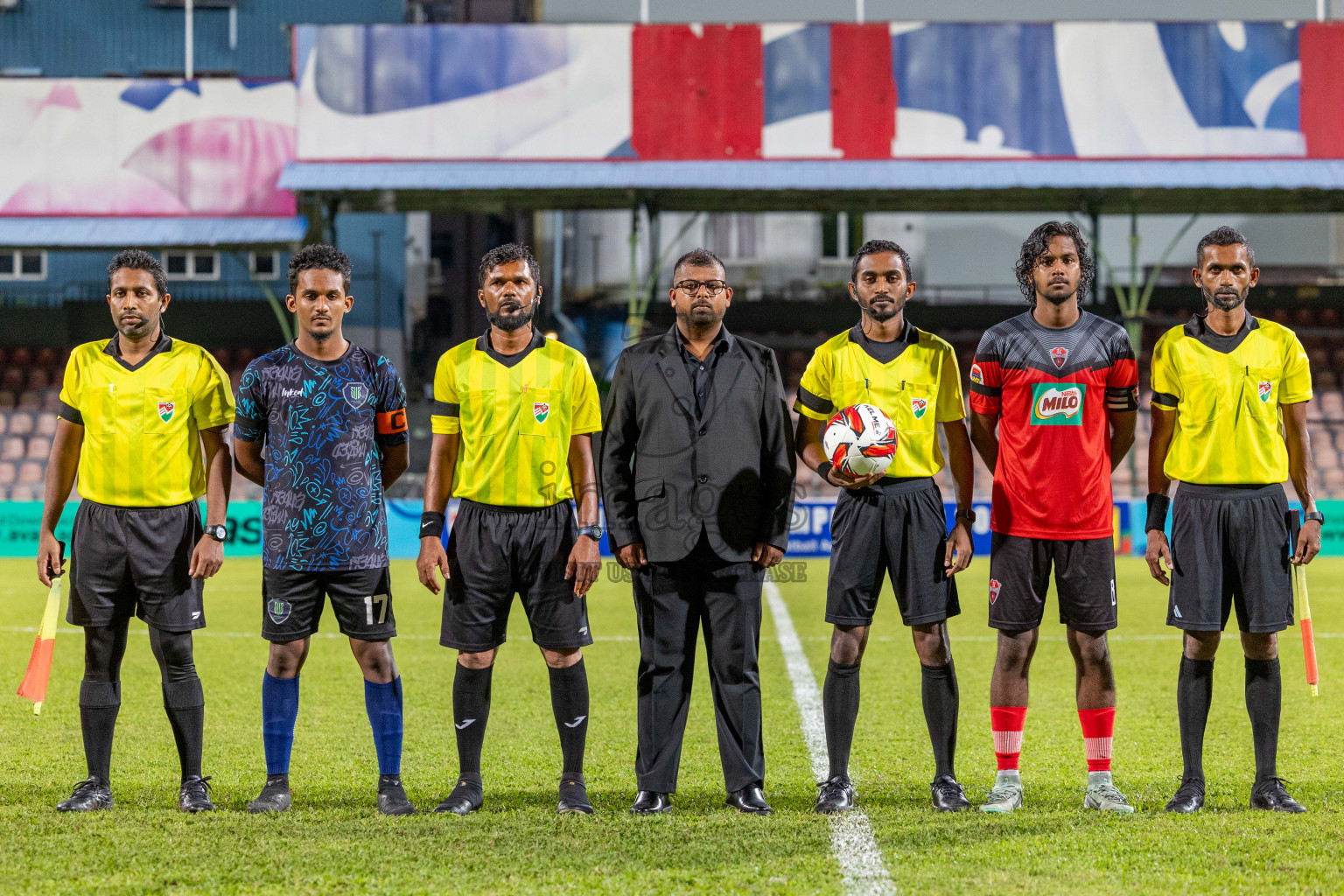 Super United Sports vs TC Sports Club in the Final of Under 19 Youth Championship 2024 was held at National Stadium in Male', Maldives on Monday, 1st July 2024. Photos: Ismail Thoriq  / images.mv