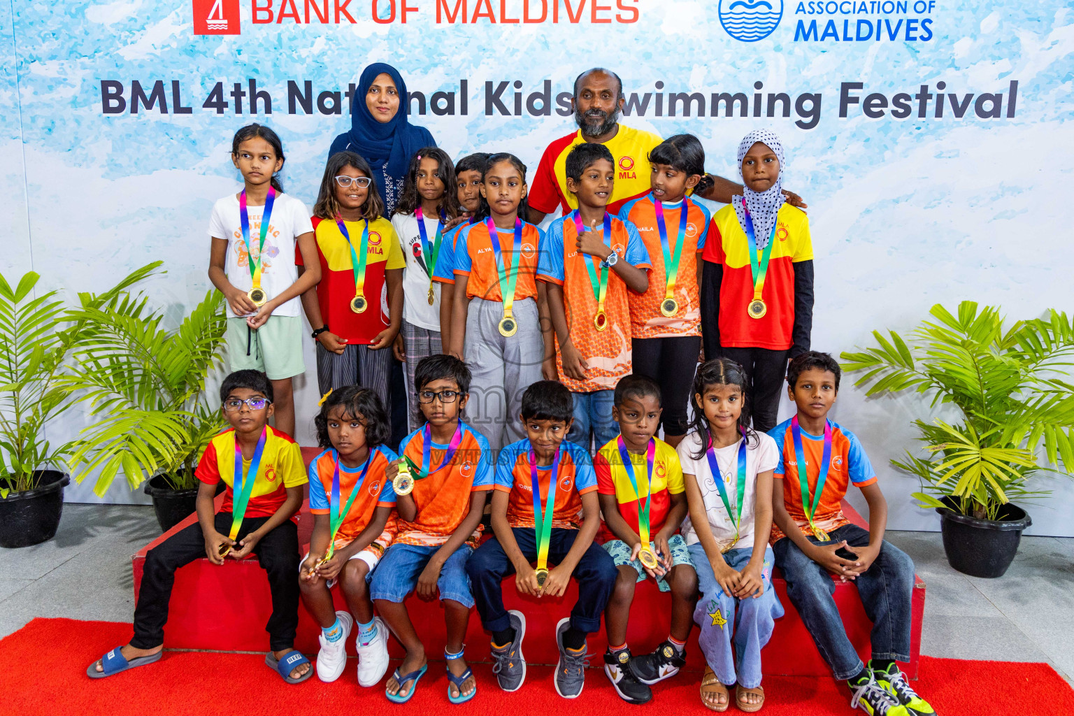 Closing Ceremony of 4th National Kids Swimming Festival 2023 on 9th December 2023, held in Hulhumale', Maldives Photos: Nausham Waheed / Images.mv