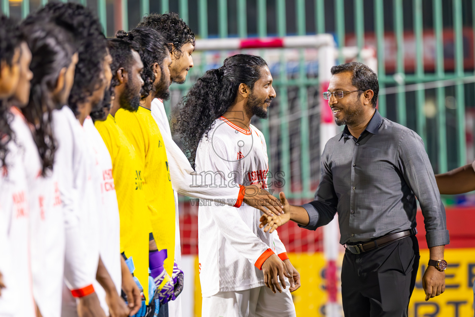 L Gan vs L Isdhoo in Laamu Atoll Finals Day 26 of Golden Futsal Challenge 2025 was held on Thursday , 30th January 2025, in Hulhumale', Maldives. Photos: Ismail Thoriq / images.mv