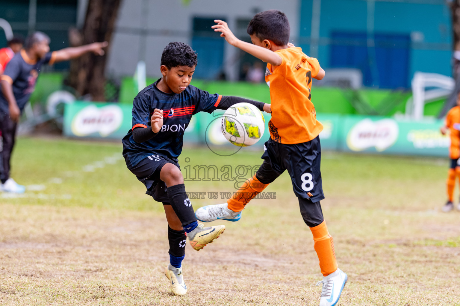 Day 3 of MILO SVAM Juniors 2025 (U-8) was held at Henveiru Stadium in Male', Maldives on Saturday, 28th June 2025. 
Photos: Hassan Simah / images.mv