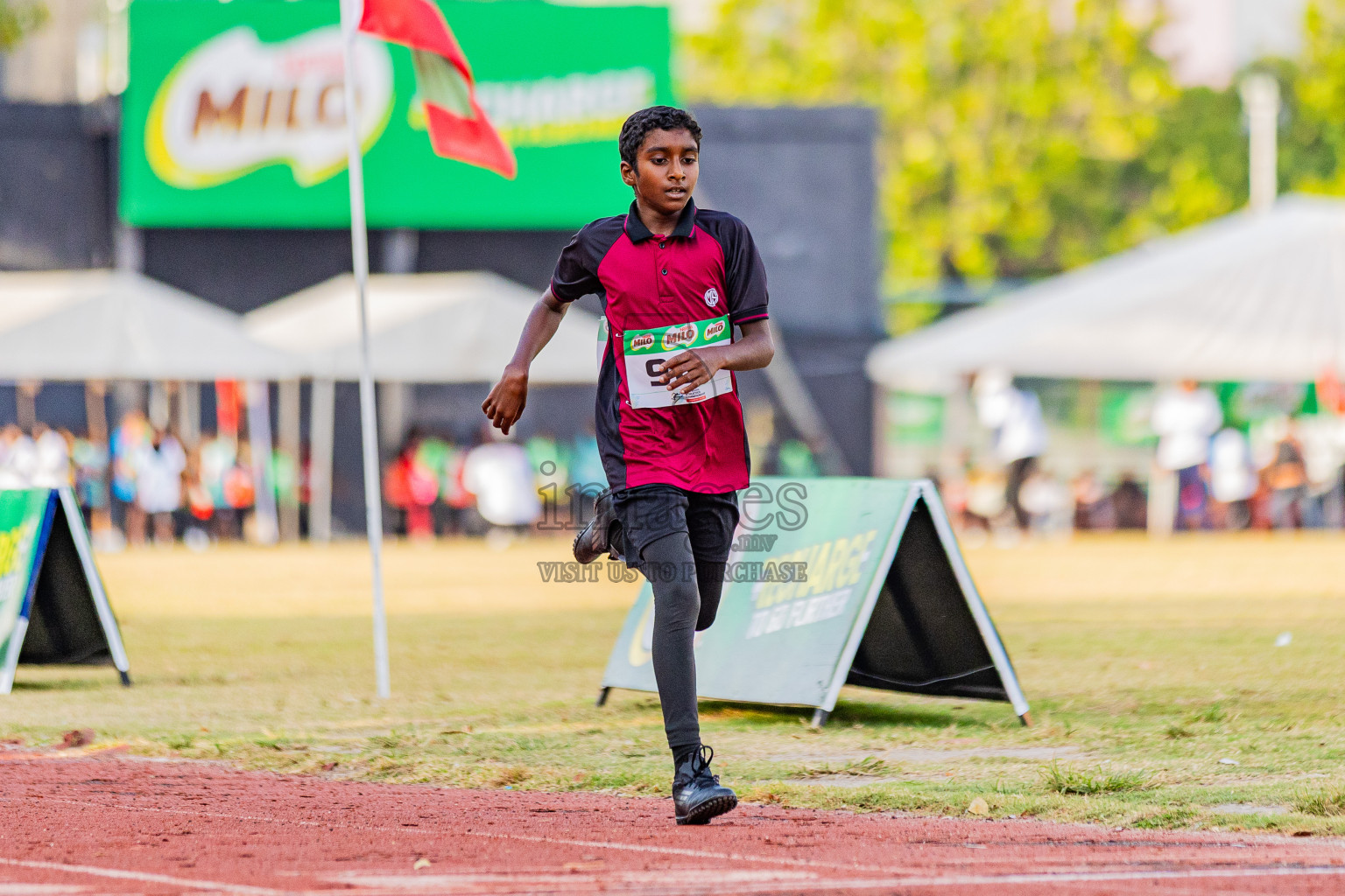 Day 3 of Inter-school Athletics Championship 2025 held in Ekuveni Synthetic Track, Male', Maldives on Wednesday, 08th October 2025. Photos by: Areef Adam  / Images.mv