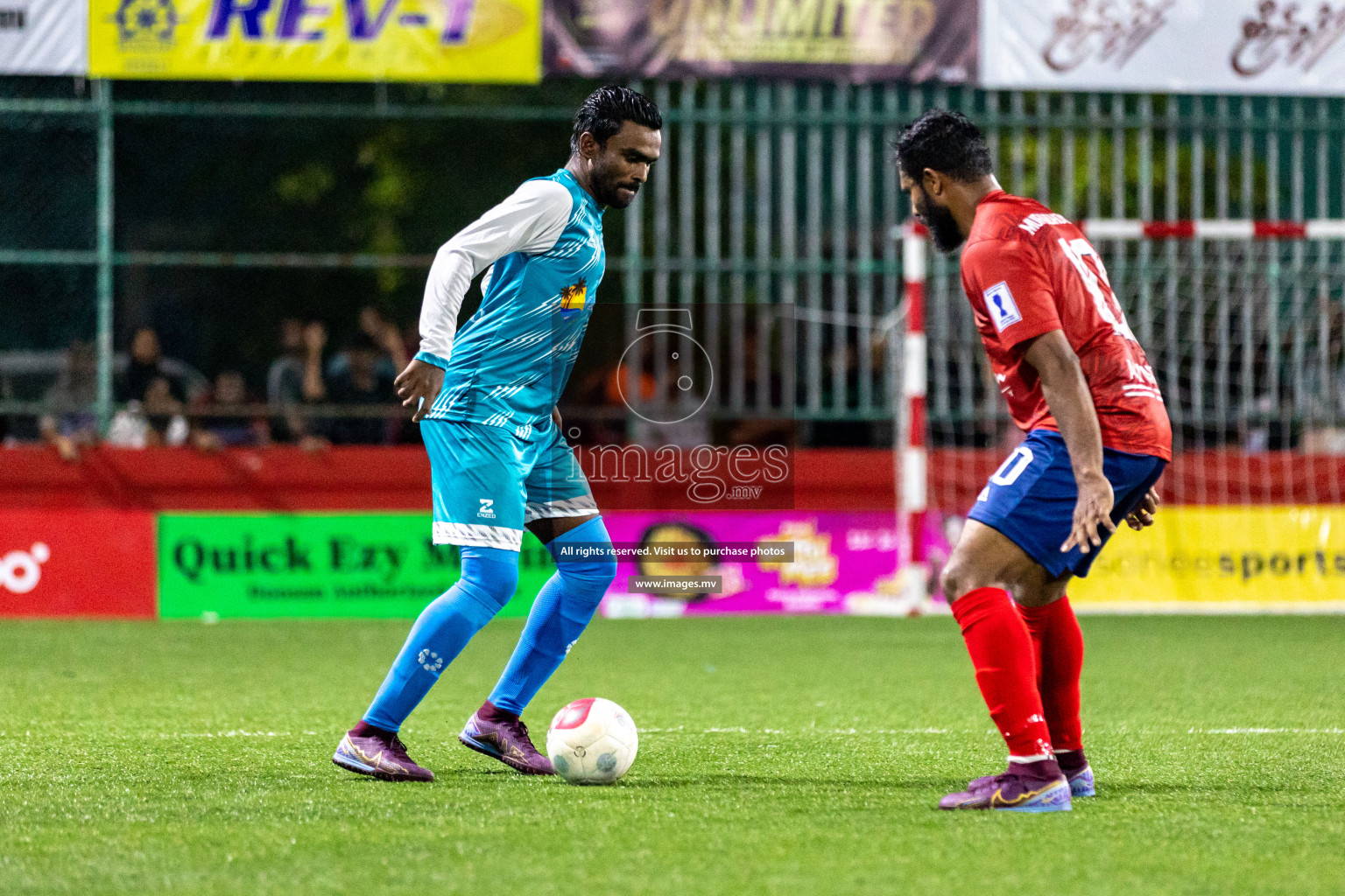 HA. Dhidhdhoo vs HA. Muraidhoo in Day 6 of Golden Futsal Challenge 2023 on 10 February 2023 in Hulhumale, Male, Maldives