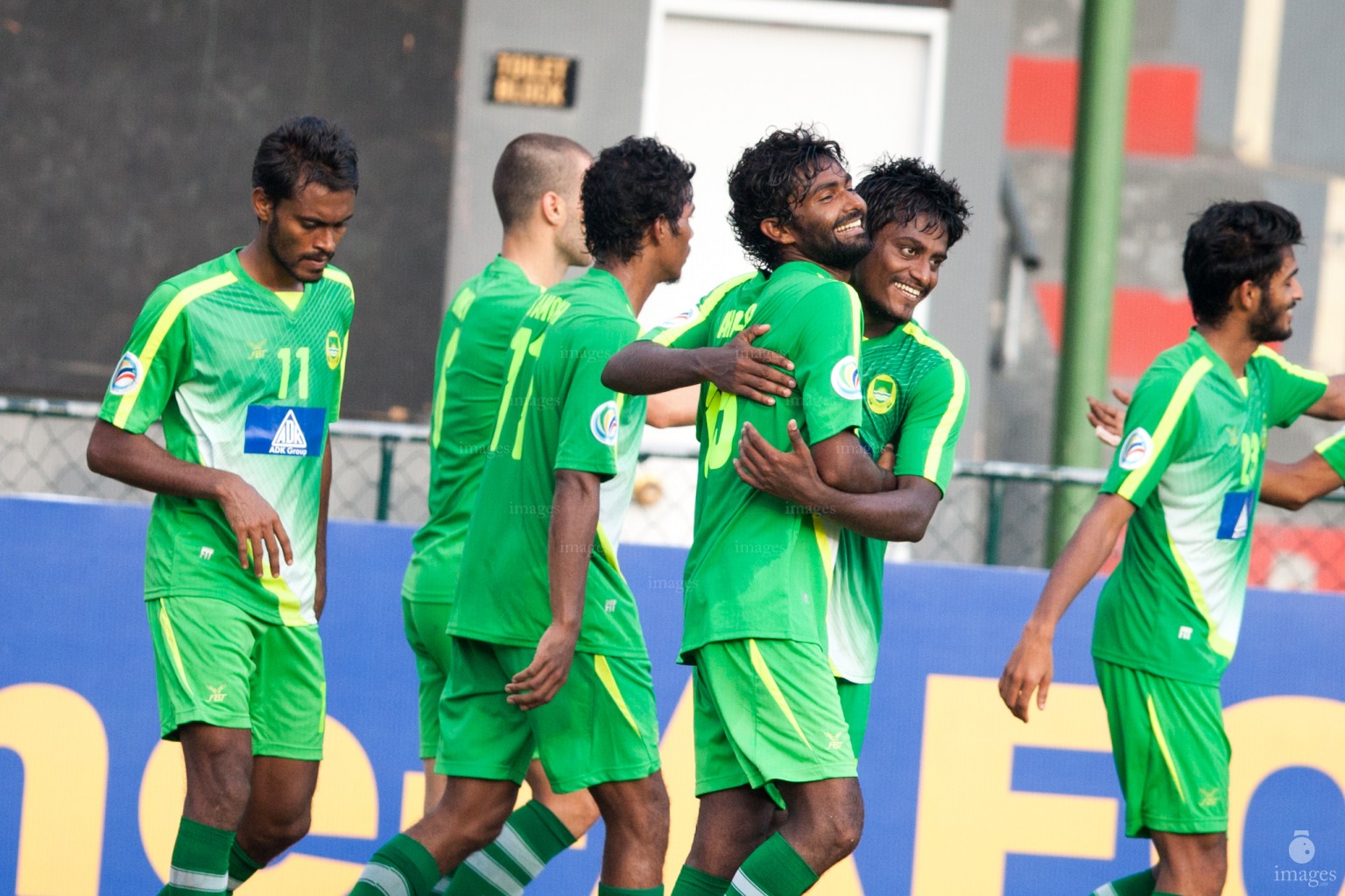 Maziya Sports and Recreation Club played against Yangon United of Myanmar in Male', Maldives, Wednesday, March. 09, 2016. (Images.mv Photo/Hussain Sinan).