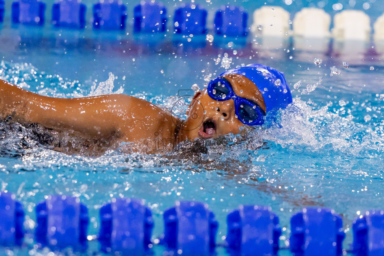 Day 3 of BML 5th National Swimming Kids Festival 2024 held in Hulhumale', Maldives on Wednesday, 20th November 2024. Photos: Nausham Waheed / images.mv