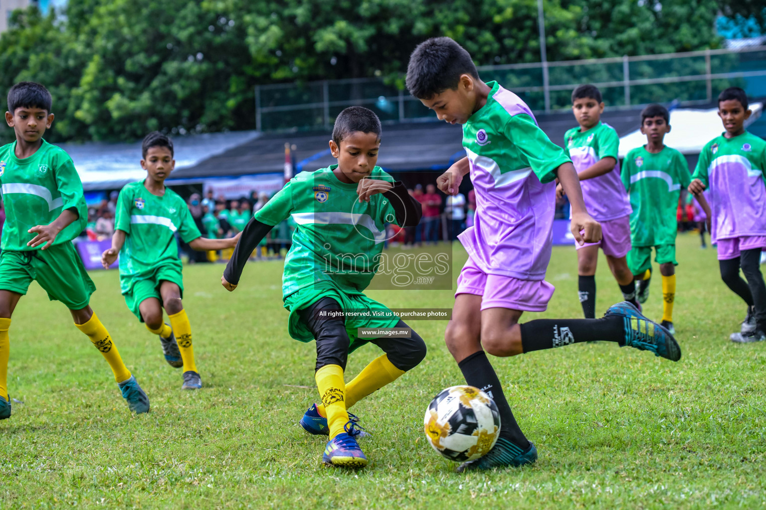 Day 1 of Milo Kids Football Fiesta 2022 was held in Male', Maldives on 19th October 2022. Photos: Nausham Waheed/ images.mv