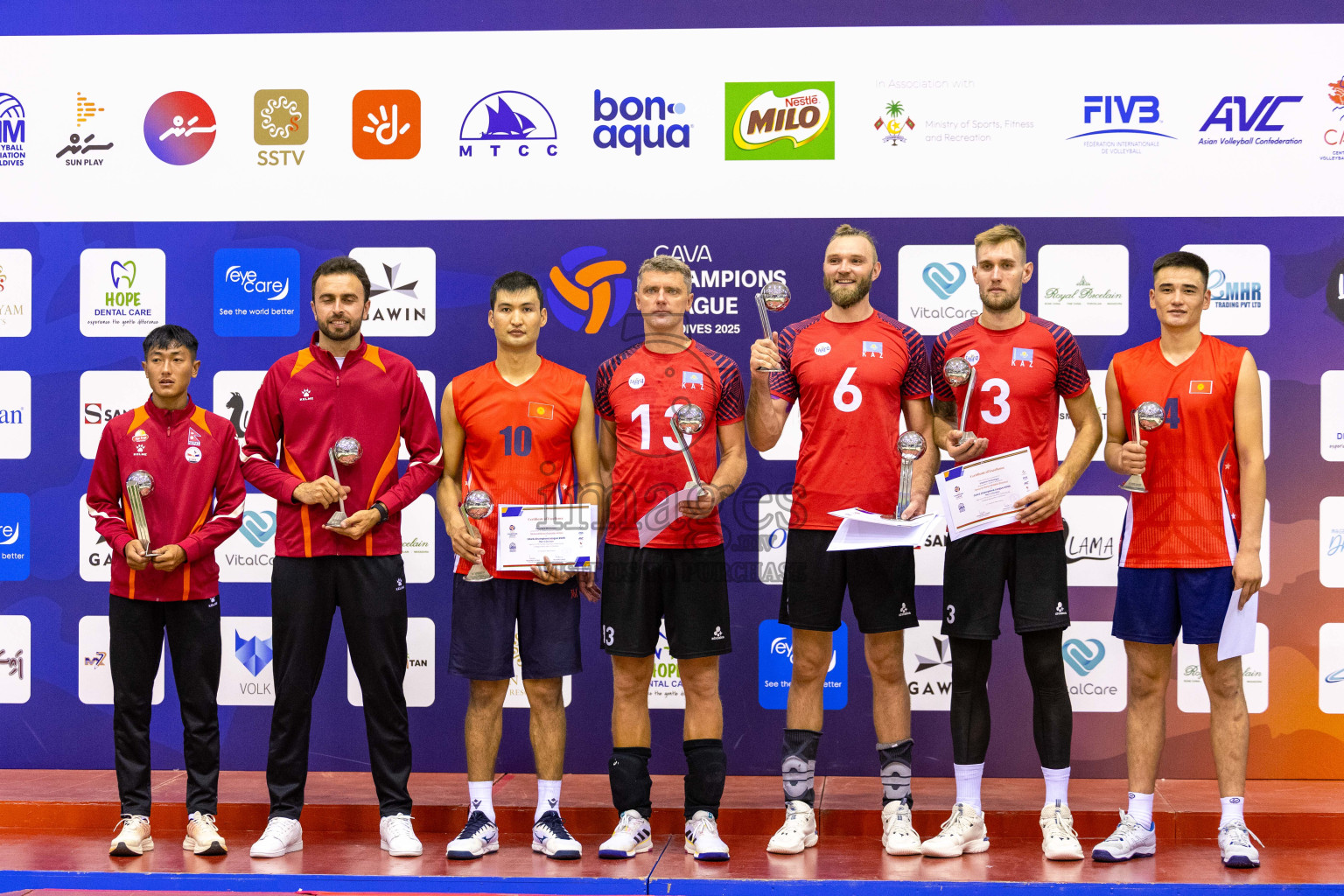 Final of CAVA Champions League 2025 held in Male', Maldives on Wednesday, 23th July 2025 at Social Center Indoor Hall 
Photos By: Mohamed Mahfooz Moosa / images.mv