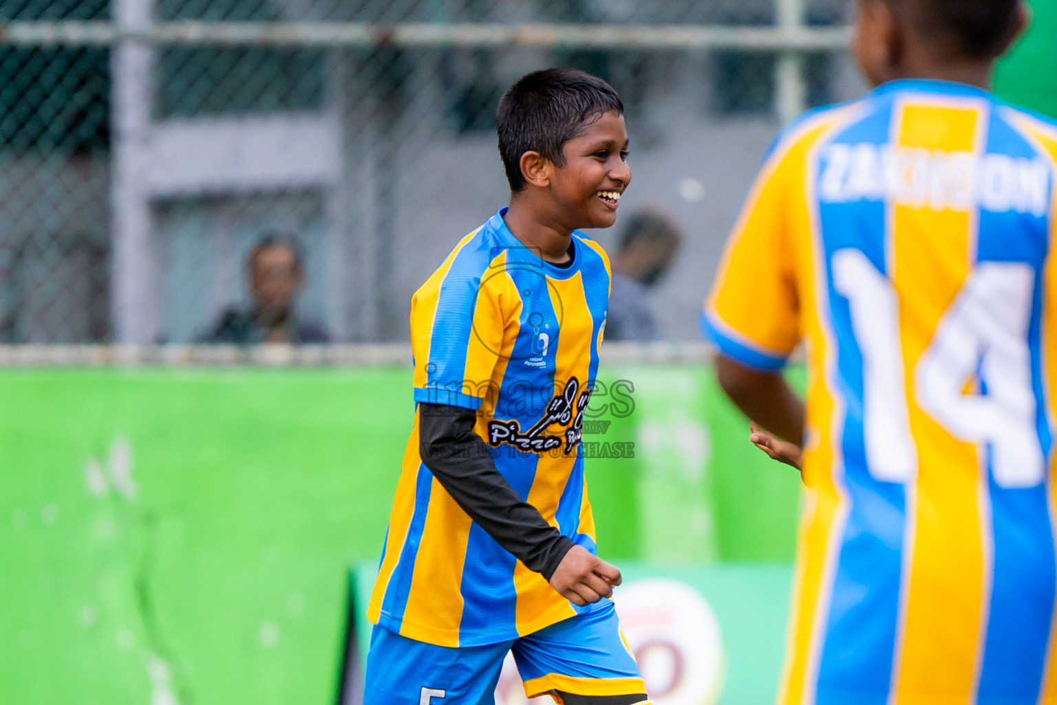 Day 1 of MILO Academy Championship 2025 (U-12) was held at Henveiru Stadium in Male', Maldives on Thursday, 1st May 2025. Photos: Nausham Waheed / images.mv