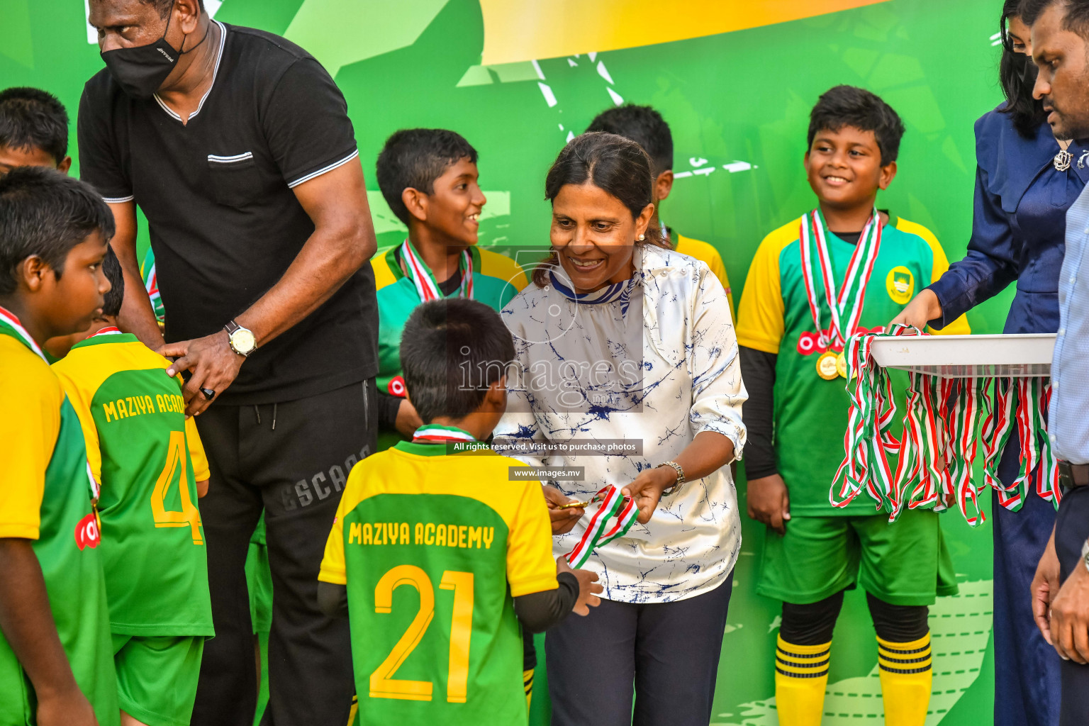 Day 2 of MILO Academy Championship 2022 held in Male' Maldives on Friday, 11th March 2021. Photos by: Nausham Waheed