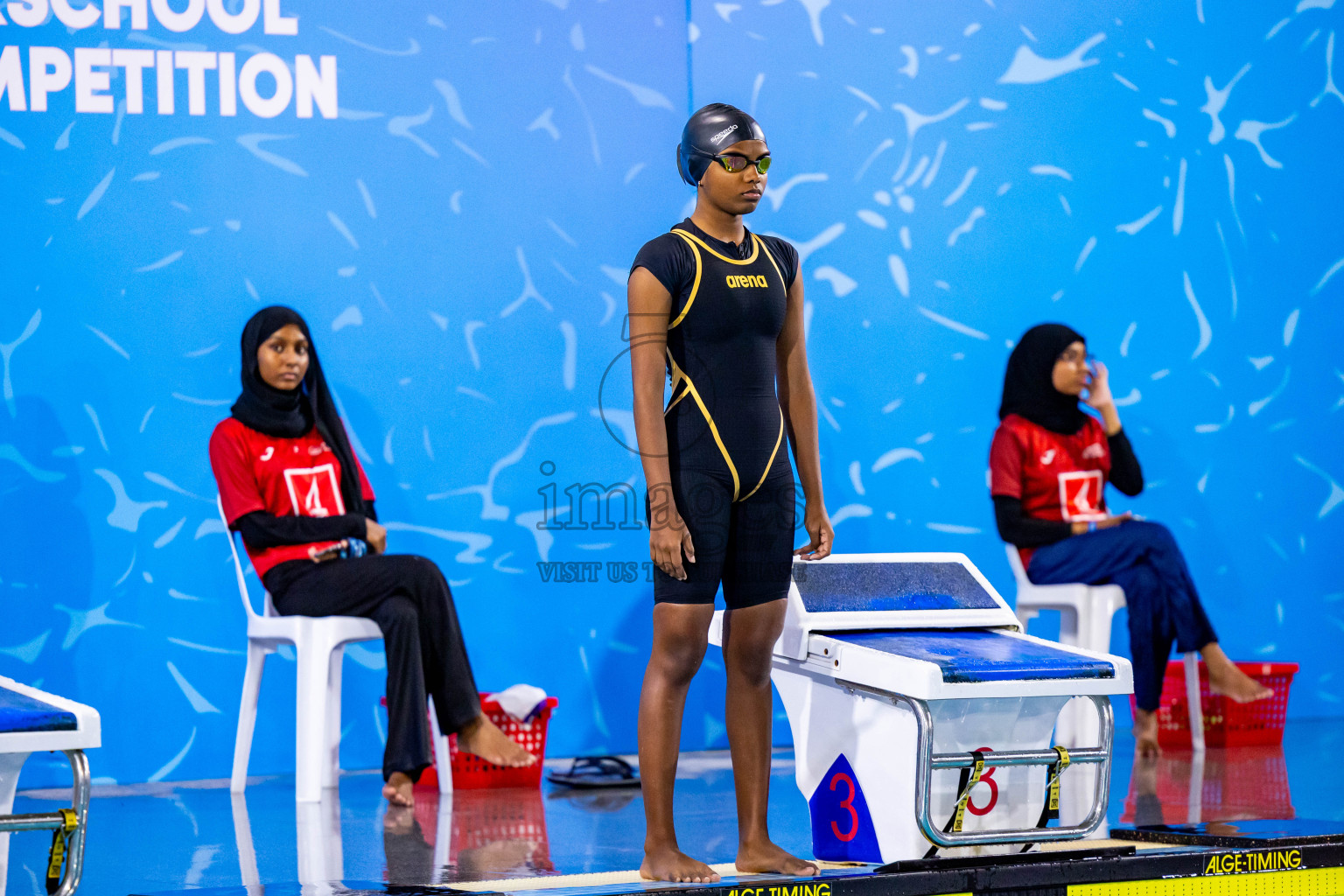 Day 5 of 20th Inter-school Swimming Competition 2024 held in Hulhumale', Maldives on Wednesday, 16th October 2024. Photos: Nausham Waheed / images.mv