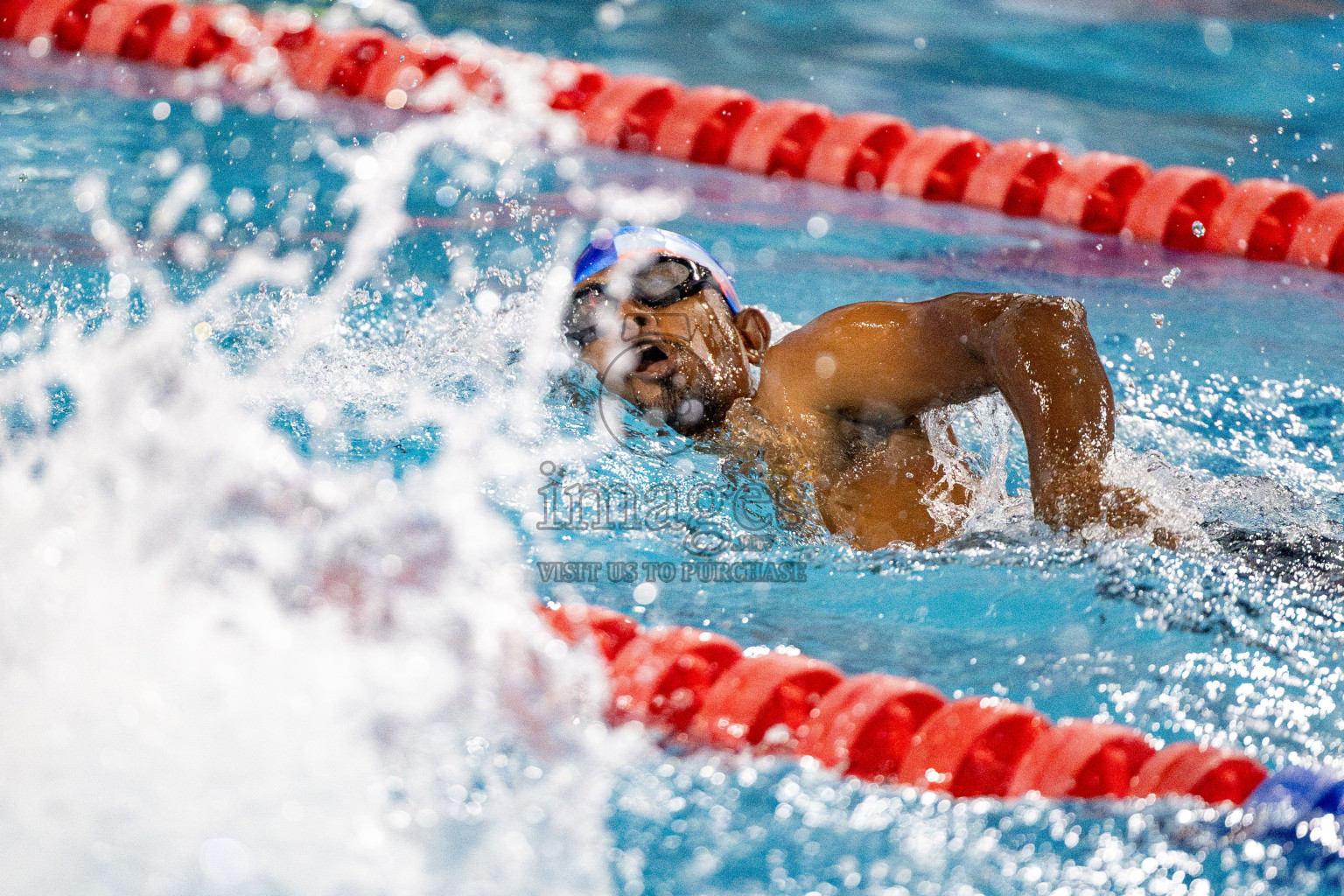 Day 5 of National Swimming Competition 2024 held in Hulhumale', Maldives on Tuesday, 17th December 2024. Photos: Hassan Simah / images.mv