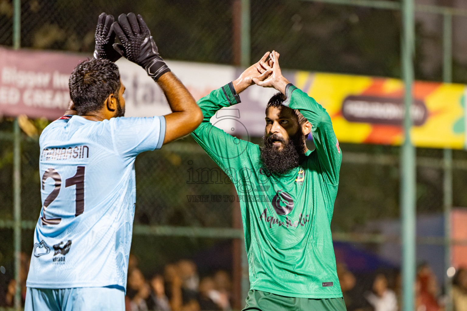 HA. Vashfaru vs HA. Utheemu in Day 1 of Golden Futsal Challenge 2025 on Sunday, 5th January 2025, in Hulhumale', Maldives 
Photos: Nausham Waheed / images.mv