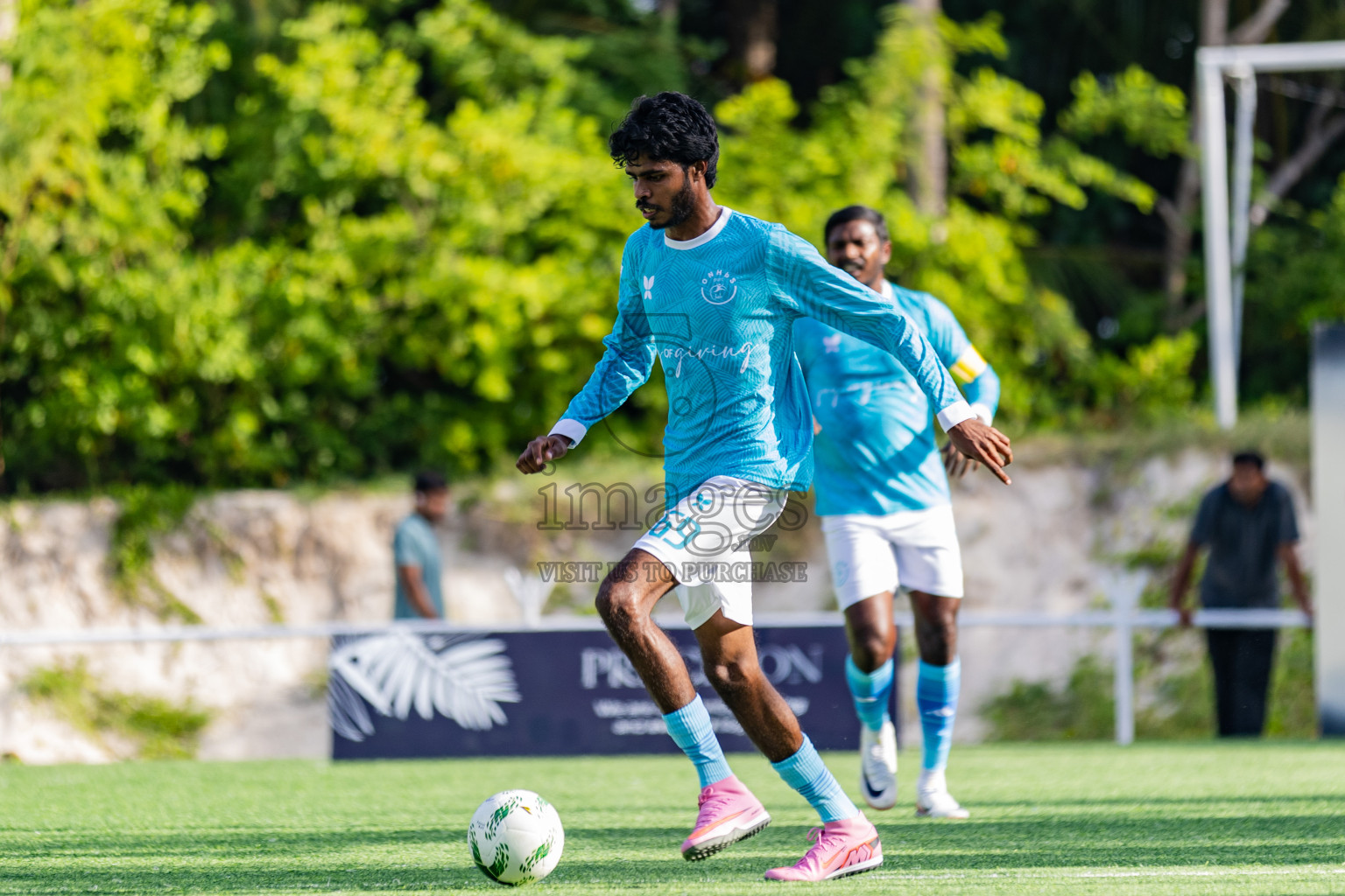 Oblu Helengeli vs Huvafen Fushi in Resort League 2025 (North Male Zone) day 5 was held on Sunday, 7th September 2025 in One And Only Reethi Rah Maldives Resort, Photos: Areef Adam / images.mv