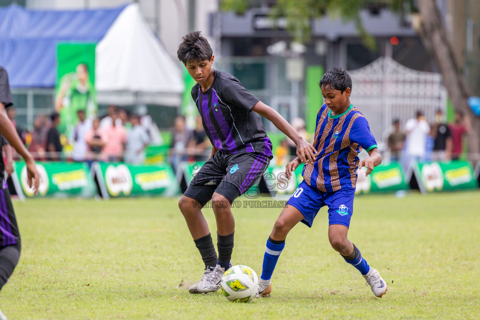 Day 2 of MILO Academy Championship 2025 (U14) was held on Friday, 31st October 2025 at Henveiru Football Grounds, Male', Maldives . 
Photos: Hassan Simah / images.mv