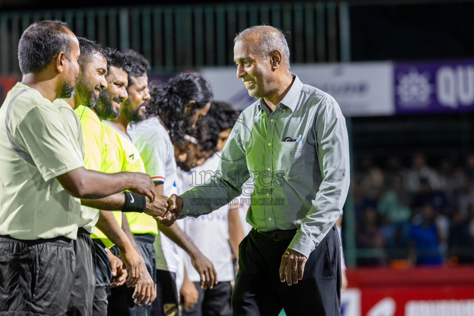 Kuda Huvadhoo vs Mulak in zone round on Day 29 of Golden Futsal Challenge 2025 was held on Sunday , 2nd February 2025, in Hulhumale', Maldives. Photos: Shuu Abdul Sattar / images.mv