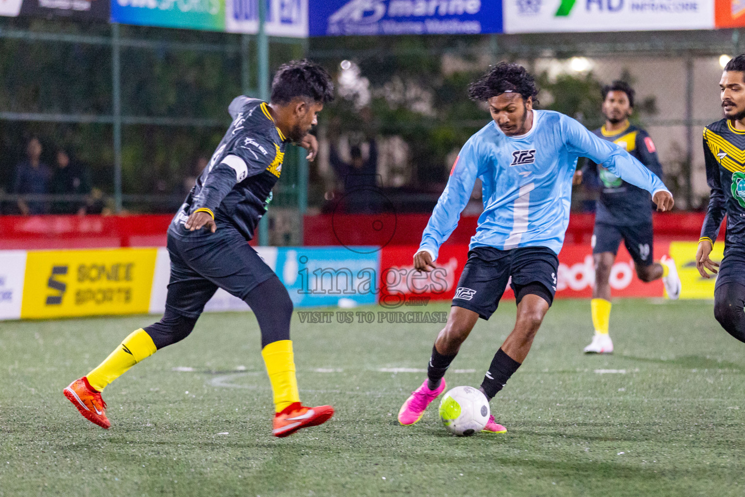 F Magoodhoo vs F Feeali in Day 17 of Golden Futsal Challenge 2024 was held on Wednesday, 31st January 2024, in Hulhumale', Maldives Photos: Hassan Simah / images.mv