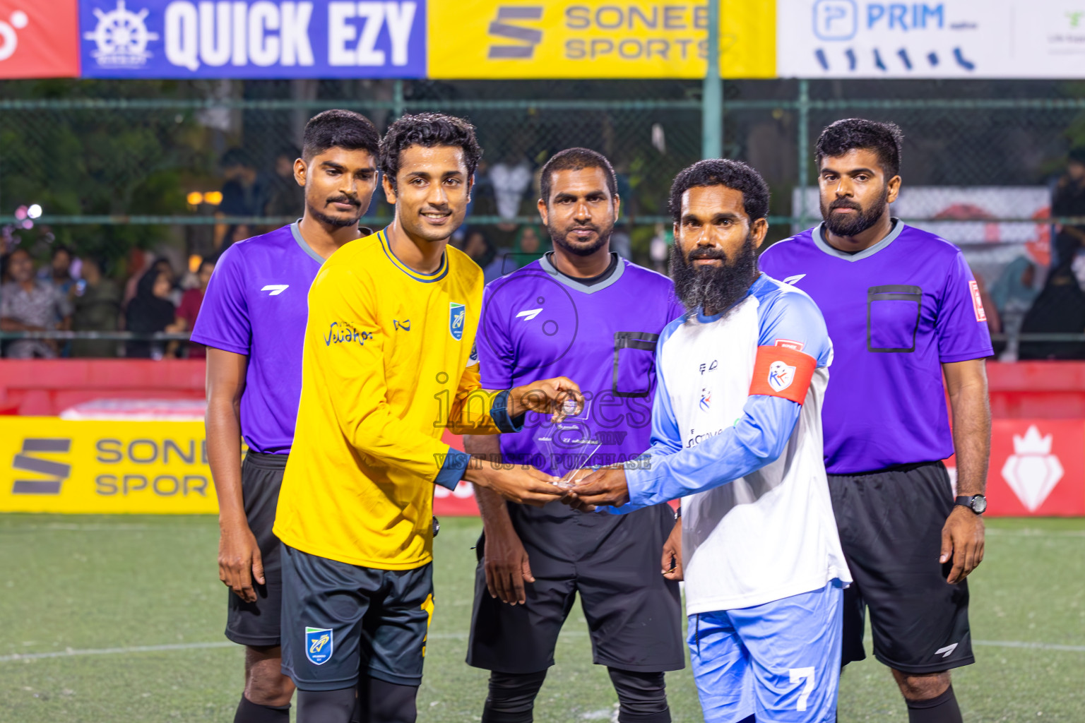 N Kendhikulhudhoo vs N Velidhoo in Day 11 of Golden Futsal Challenge 2024 was held on Thursday, 25th January 2024, in Hulhumale', Maldives
Photos: Ismail Thoriq / images.mv