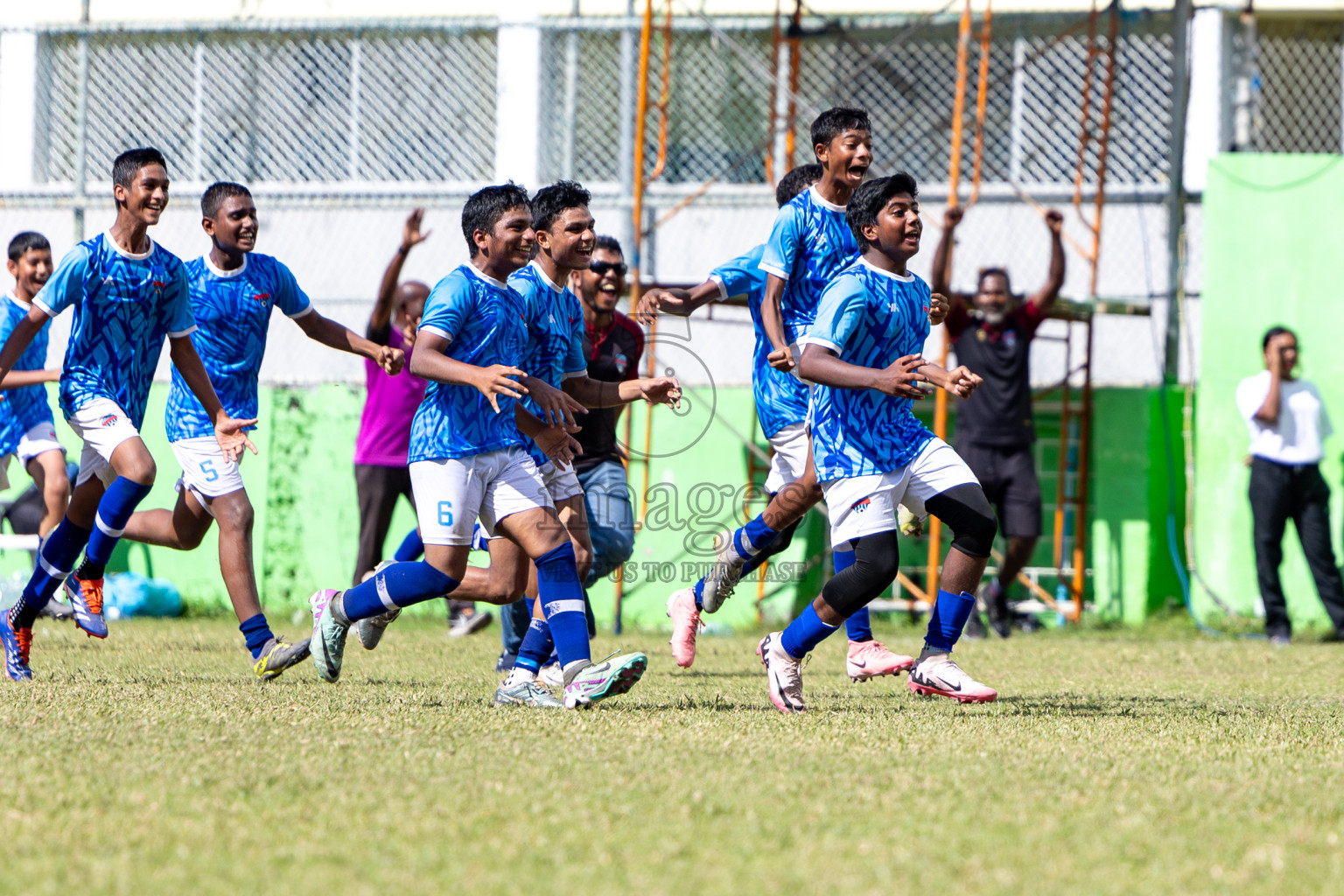 Day 4 of MILO Academy Championship 2024 (U-14) was held in Henveyru Stadium, Male', Maldives on Sunday, 3rd November 2024. 
Photos: Hassan Simah / Images.mv