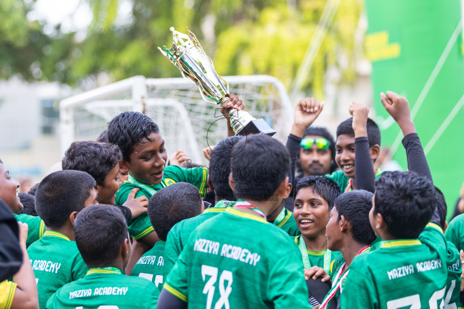 Final Day  of MILO Academy Championship 2024 - U12 was held at Henveiru Grounds in Male', Maldives on Thursday, 7th July 2024. Photos: Shuu Abdul Sattar / images.mv