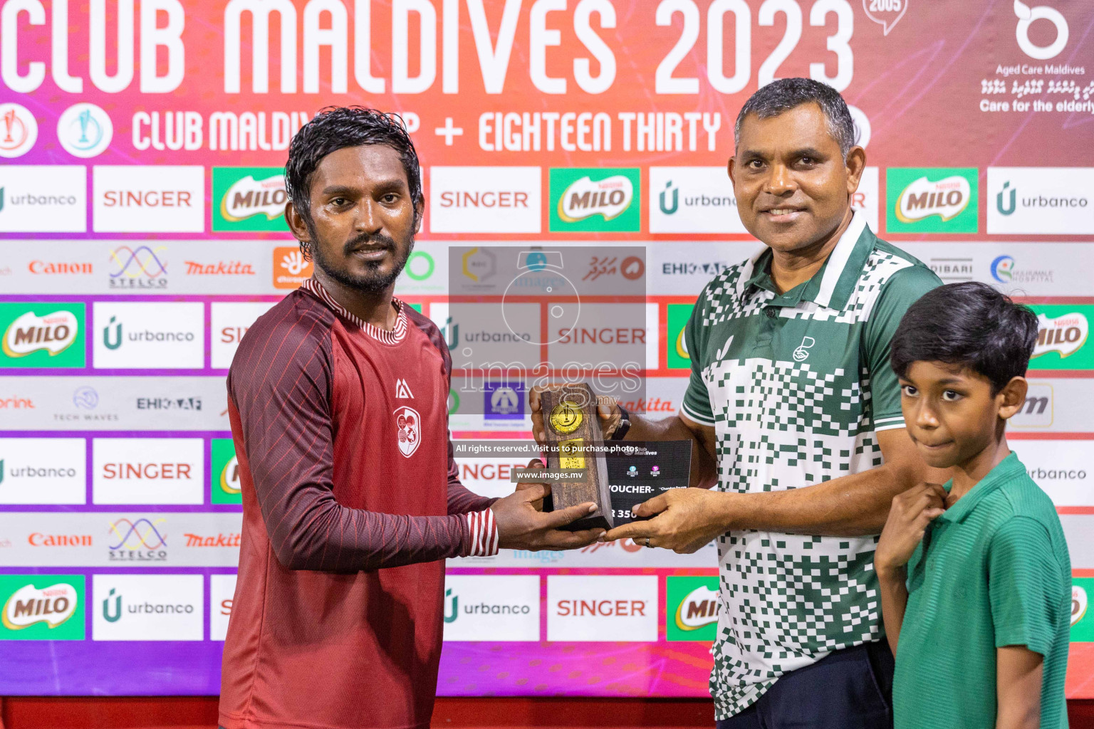 President's Office SC vs Club 220 in Club Maldives Cup Classic 2023 held in Hulhumale, Maldives, on Monday, 24th July 2023. Photos: Ismail Thoriq / images.mv