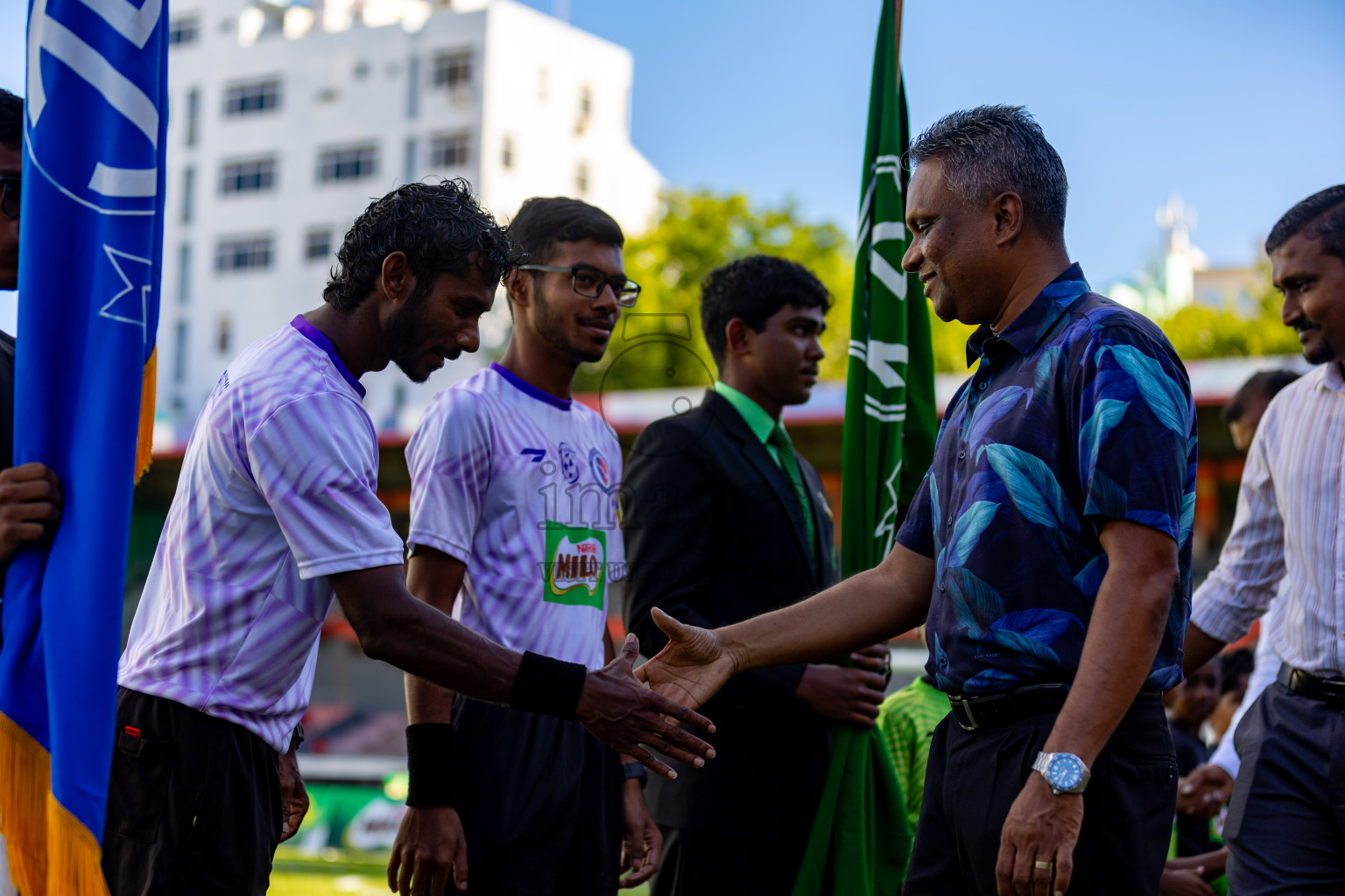 Day 2 of MILO Kids Football Fiesta was held at National Stadium in Male', Maldives on Saturday, 24th February 2024.