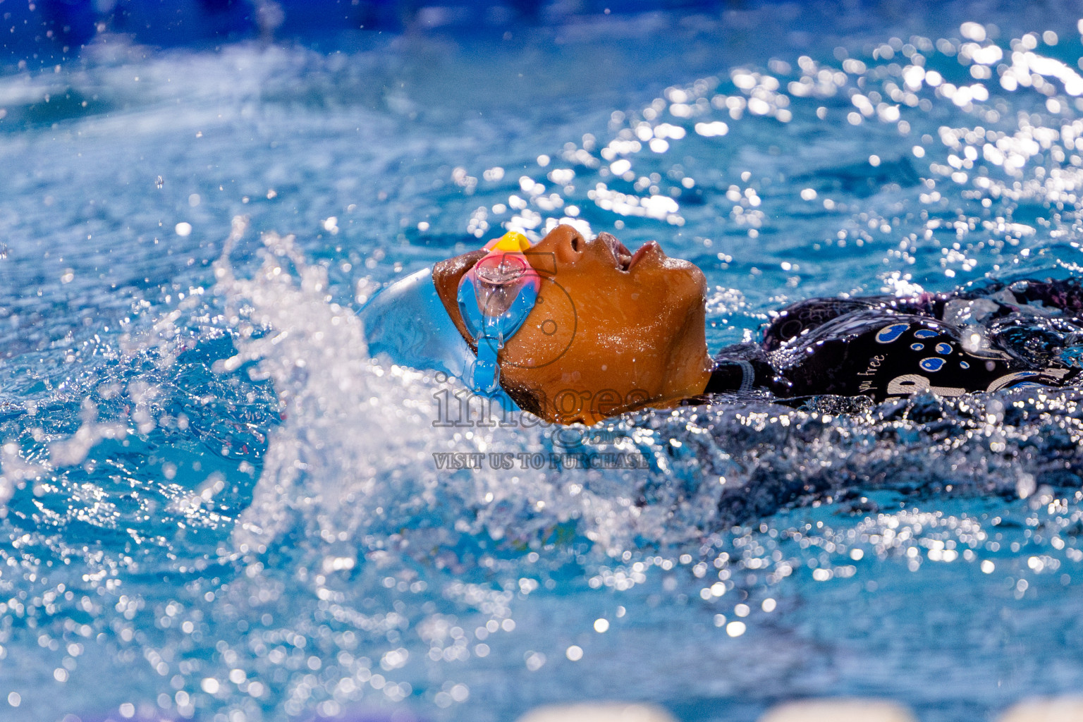 Day 1 of BML 5th National Swimming Kids Festival 2024 held in Hulhumale', Maldives on Monday, 18th November 2024. Photos: Nausham Waheed / images.mv