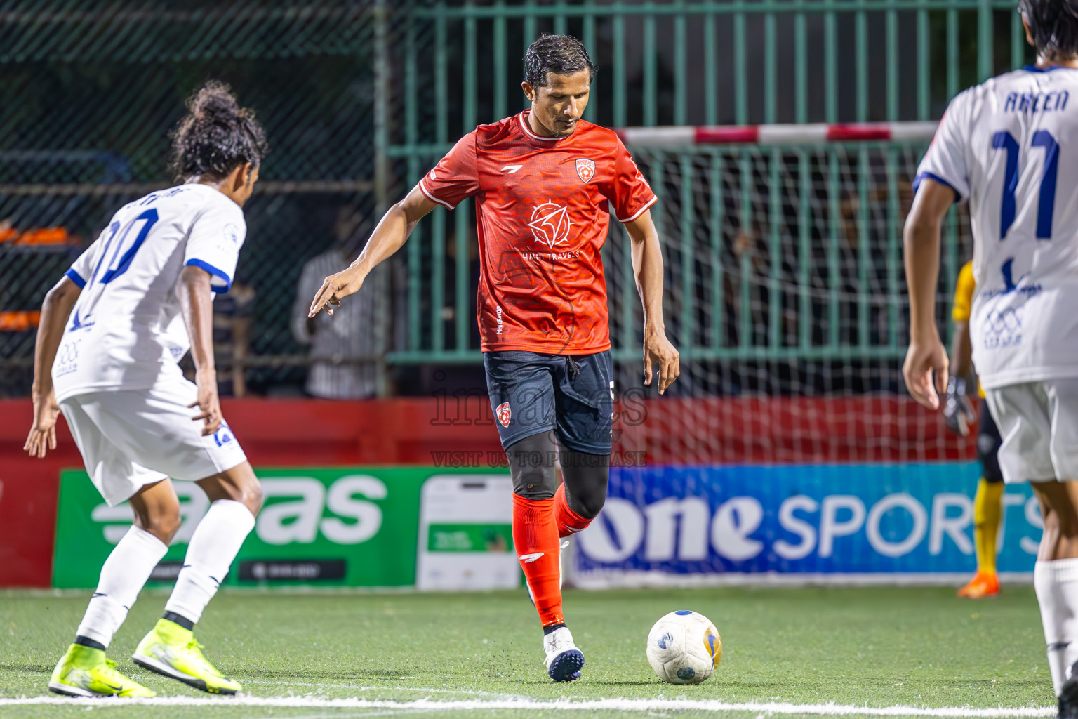 V Keyodhoo vs ADh Mahibadhoo in Zone Round on Day 30 of Golden Futsal Challenge 2025 was held on Monday , 3rd February 2025, in Hulhumale', Maldives.
Photos: Ismail Thoriq / images.mv