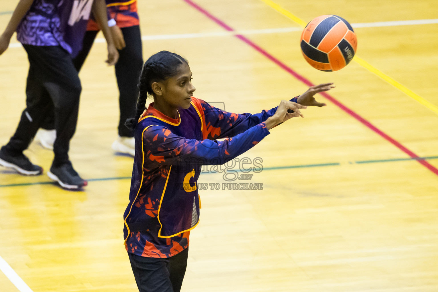 Day 11 of 25th Inter-School Netball Tournament was held in Social Center at Male', Maldives on Wednesday, 21st August 2024.