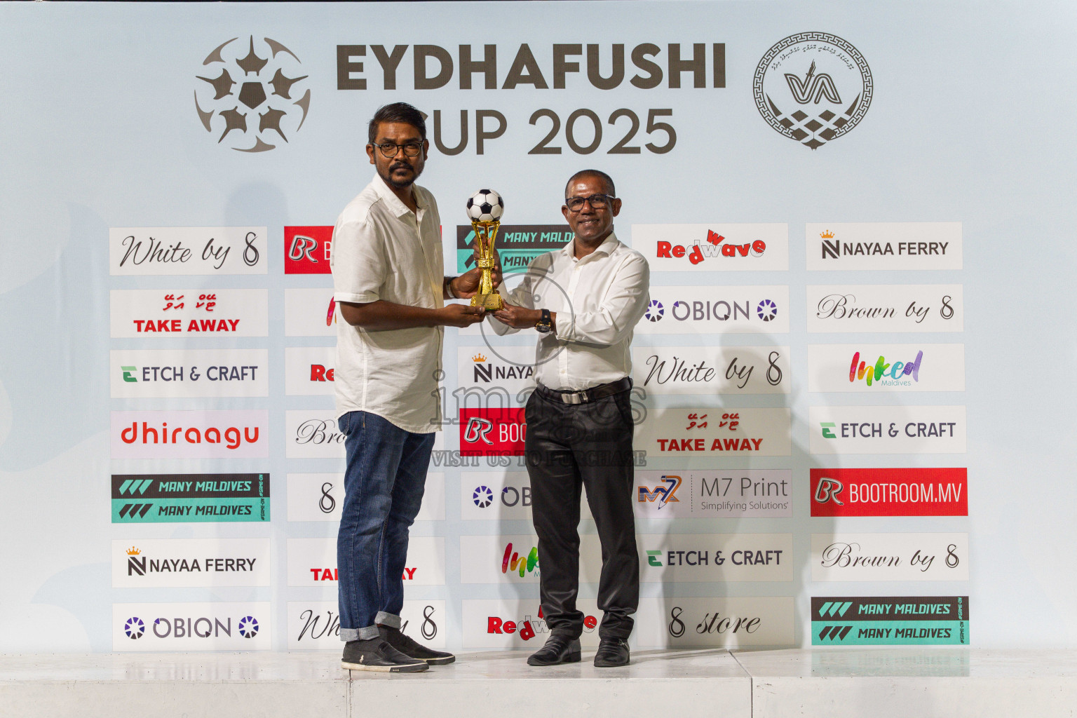 Final Match Irumathi Sports VS Velaa Sports Club in Day 9 of Eydhafushi Cup 2025 held in Eydhafushi Football Stadium at B. Eydhafushi, Maldives on Monday, 15th September 2025. Photos: Arif Rasheed / images.mv