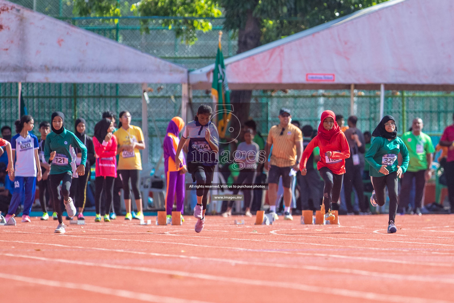 Day 1 of Inter-School Athletics Championship held in Male', Maldives on 22nd May 2022. Photos by: Maanish / images.mv