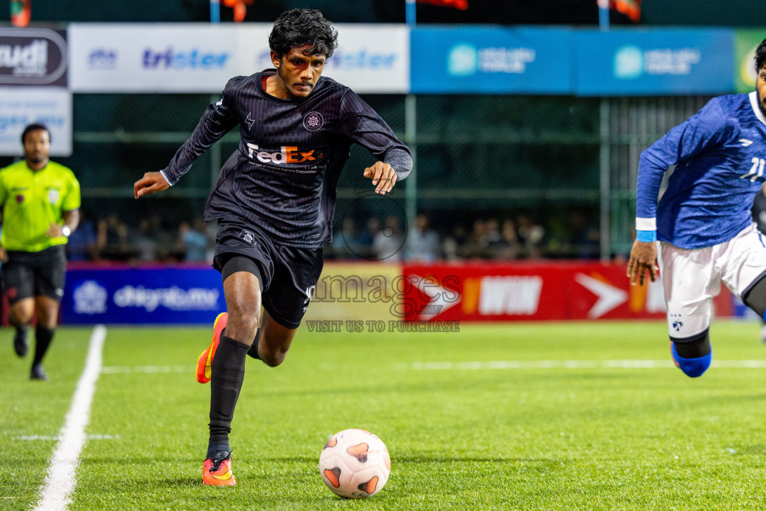 Club TTS vs MACL in Day 13 of Club Maldives Cup 2025 was held in Rehendhi Futsal Ground, Hulhumale', Maldives on Monday, 13th October 2025.
Photos: Ismail Thoriq / images.mv