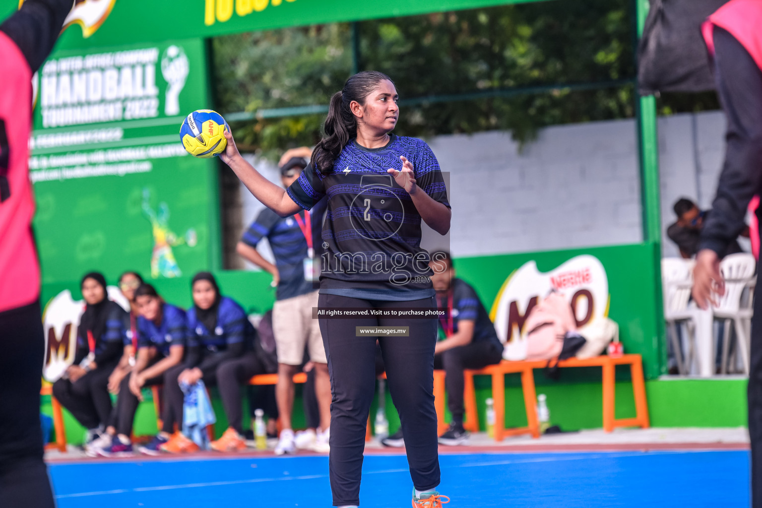 Milo 6th Inter Office Handball Tournament 2022 photos by nausham waheed