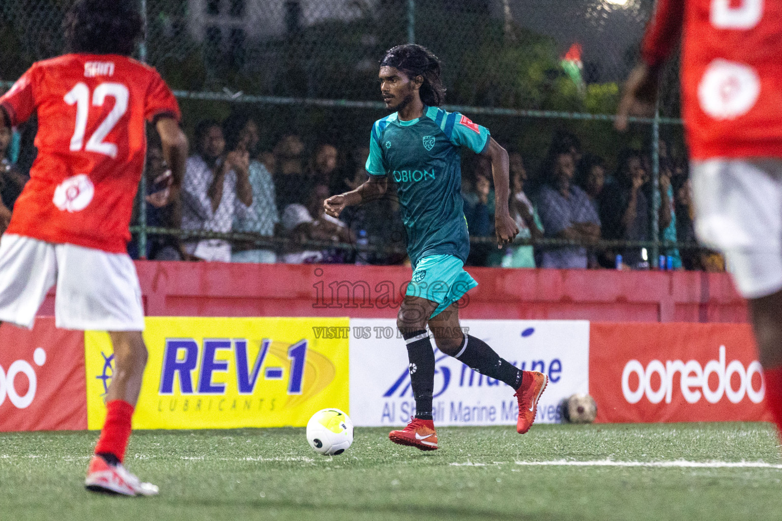 GDh Hoandedhdhoo vs GDh Vaadhoo in Day 17 of Golden Futsal Challenge 2024 was held on Wednesday, 31st January 2024, in Hulhumale', Maldives Photos: Nausham Waheed / images.mv