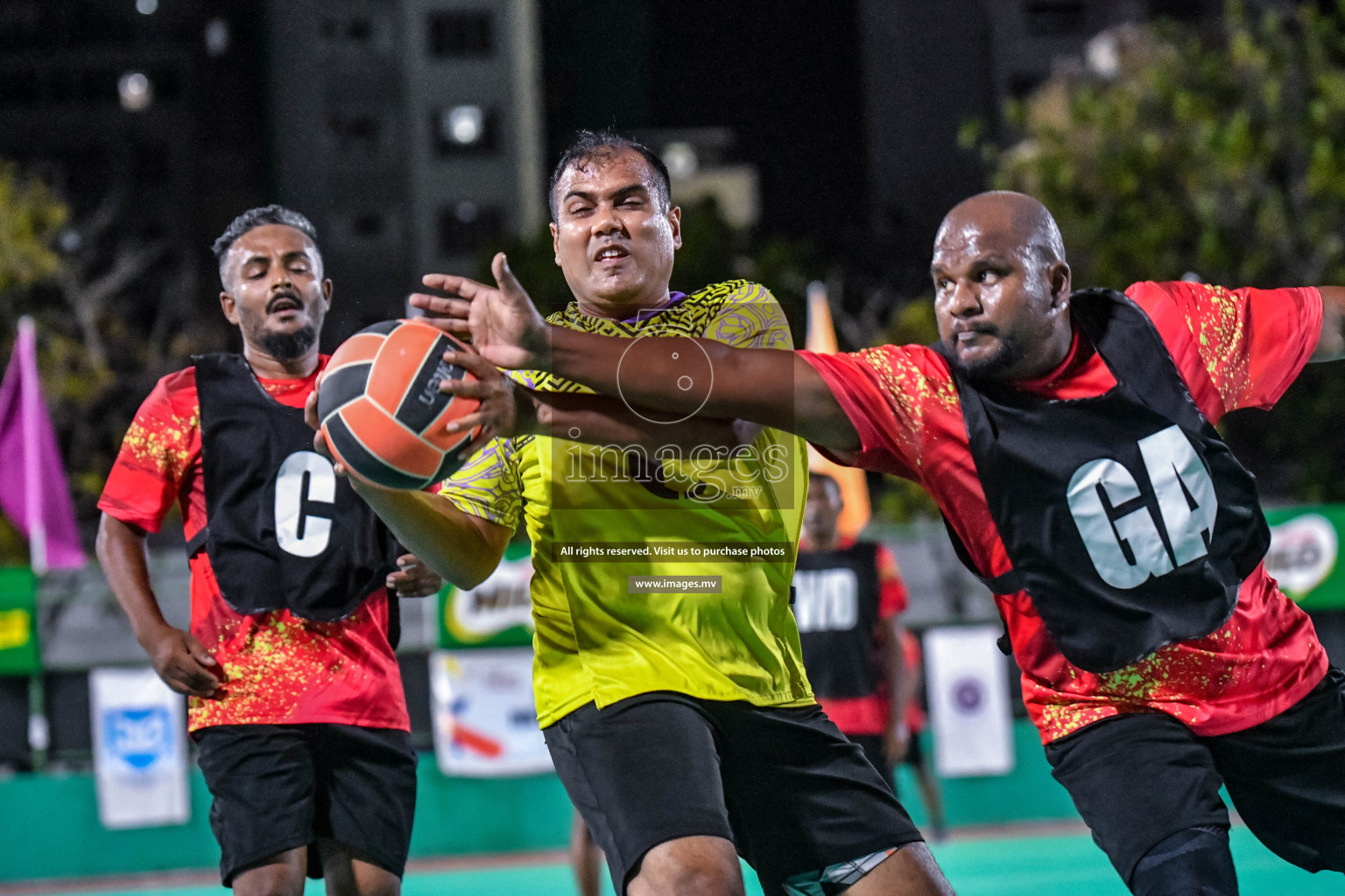 Final of Inter-School Parents Netball Tournament was held in Male', Maldives on 4th December 2022. Photos: Nausham Waheed / images.mv