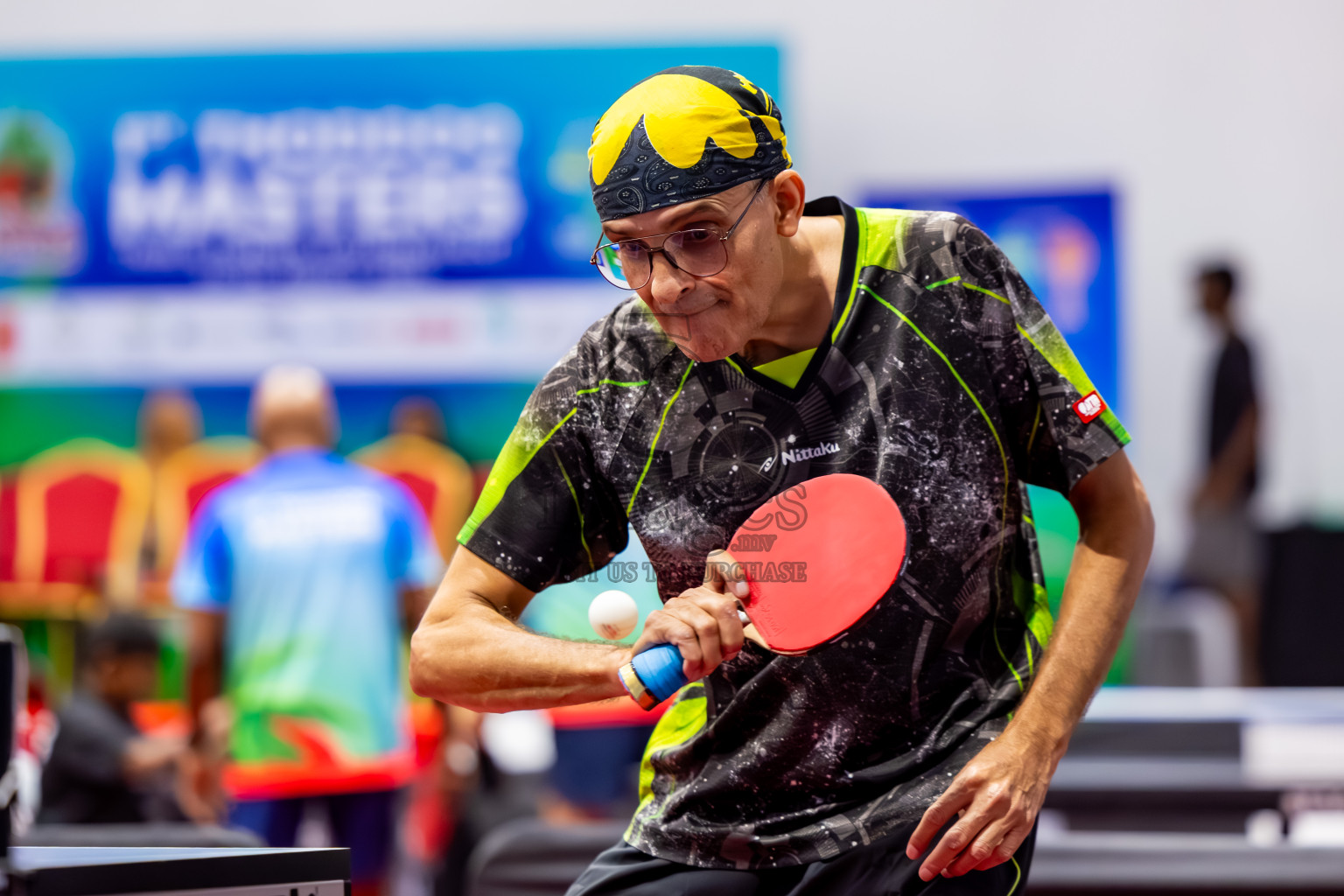 Day 1 of 1st Thoddoo Masters Table Tennis Tournament was held on Thursday, 21st August 2025 in AA Thoddoo, Maldives. Photos: Nausham Waheed / images.mv