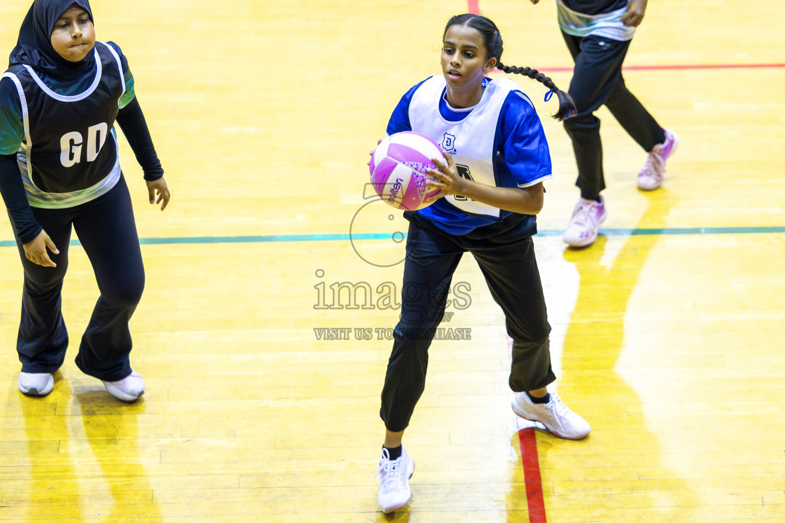 Day 10 of 26th Inter-School Netball Tournament 2025 was held in Social Center Indoor Hall on Tuesday, 28th October 2025. Photos: Ismail Thoriq / images.mv