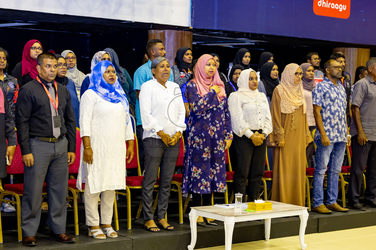 Day 1 of 25th Milo Inter-School Netball Tournament was held in Social Center at Male', Maldives on Thursday, 8th August 2024. Photos: Nausham Waheed / images.mv