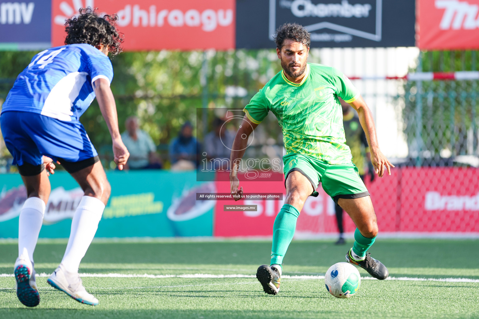 Team Allied vs Gas Club in Club Maldives Cup 2023 held in Hulhumale, Maldives, on Saturday, 22nd July 2023. Photos: Nausham Waheed / images.mv