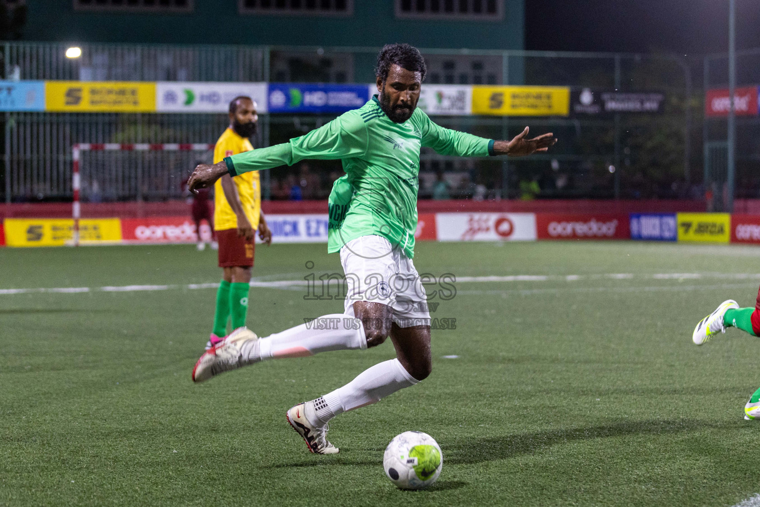 ADh Maamigili vs ADh Kunburudhoo in Day 3 of Golden Futsal Challenge 2024 was held on Thursday, 18th January 2024, in Hulhumale', Maldives Photos: Nausham Waheed / images.mv