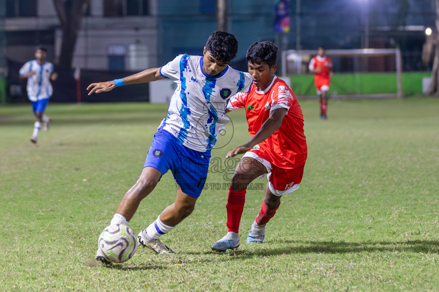 Super United Sports vs Huriyya (U16) in Day 8 of Dhivehi Youth League 2024 held at Henveiru Stadium on Monday, 2nd December 2024. Photos: Mohamed Mahfooz Moosa / Images.mv