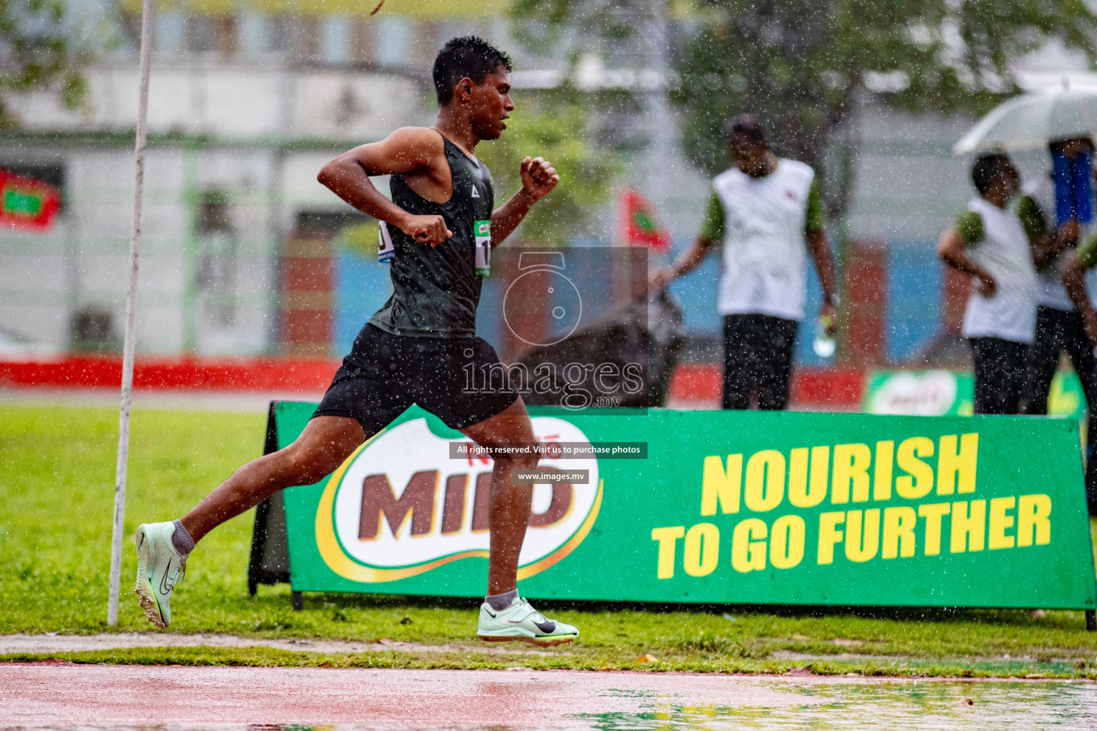 Day 2 of National Athletics Championship 2023 was held in Ekuveni Track at Male', Maldives on Friday, 24th November 2023. Photos: Hassan Simah / images.mv