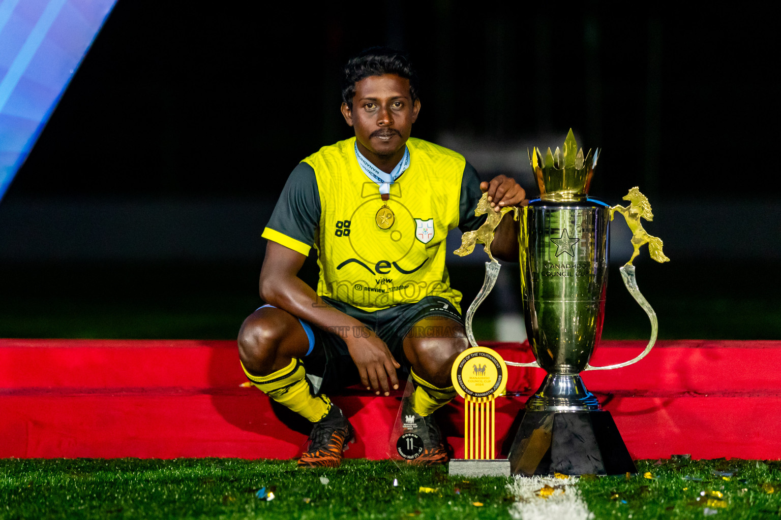 JT Sports vs Kanmathi Juniors from Final of Manadhoo Council Cup 2024 in N Manadhoo Maldives on Tuesday, 27th February 2023. Photos: Nausham Waheed / images.mv