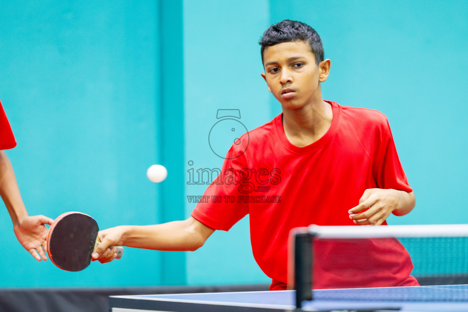 Day 6 of Interschool Table Tennis Tournament 2025 held at Male' TT Hall, Male', Maldives on Tuesday, 20th May 2025.
Photos by: Ismail Thoriq / images.mv