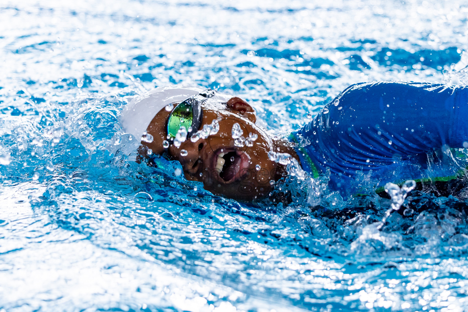 Day 3 of 20th BMLInter-school Swimming Competition 2024 held in Hulhumale', Maldives on Monday, 14th October 2024. Photos: Nausham Waheed / images.mv