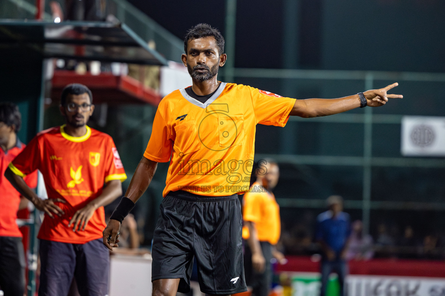 HDh. Hanimaadhoo vs HDh. Neykurendhoo in Day 1 of Golden Futsal Challenge 2025 on Sunday, 5th January 2025, in Hulhumale', Maldives 
Photos: Nausham Waheed / images.mv