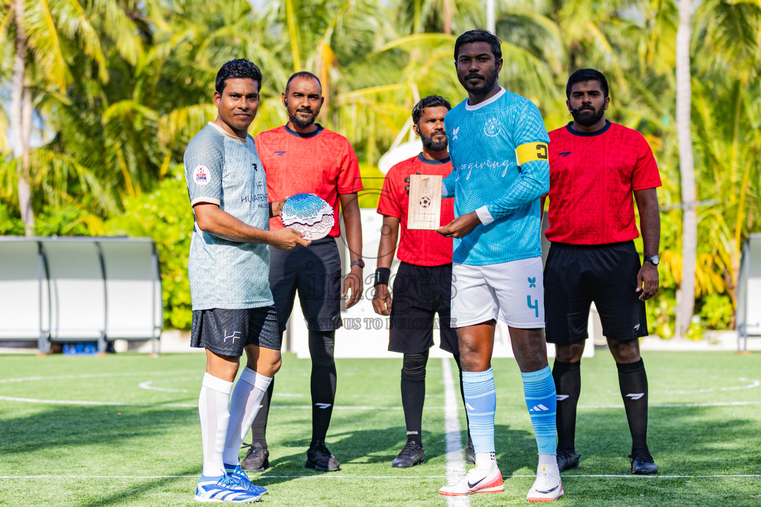 Oblu Helengeli vs Huvafen Fushi in Resort League 2025 (North Male Zone) day 5 was held on Sunday, 7th September 2025 in One And Only Reethi Rah Maldives Resort, Photos: Areef Adam / images.mv